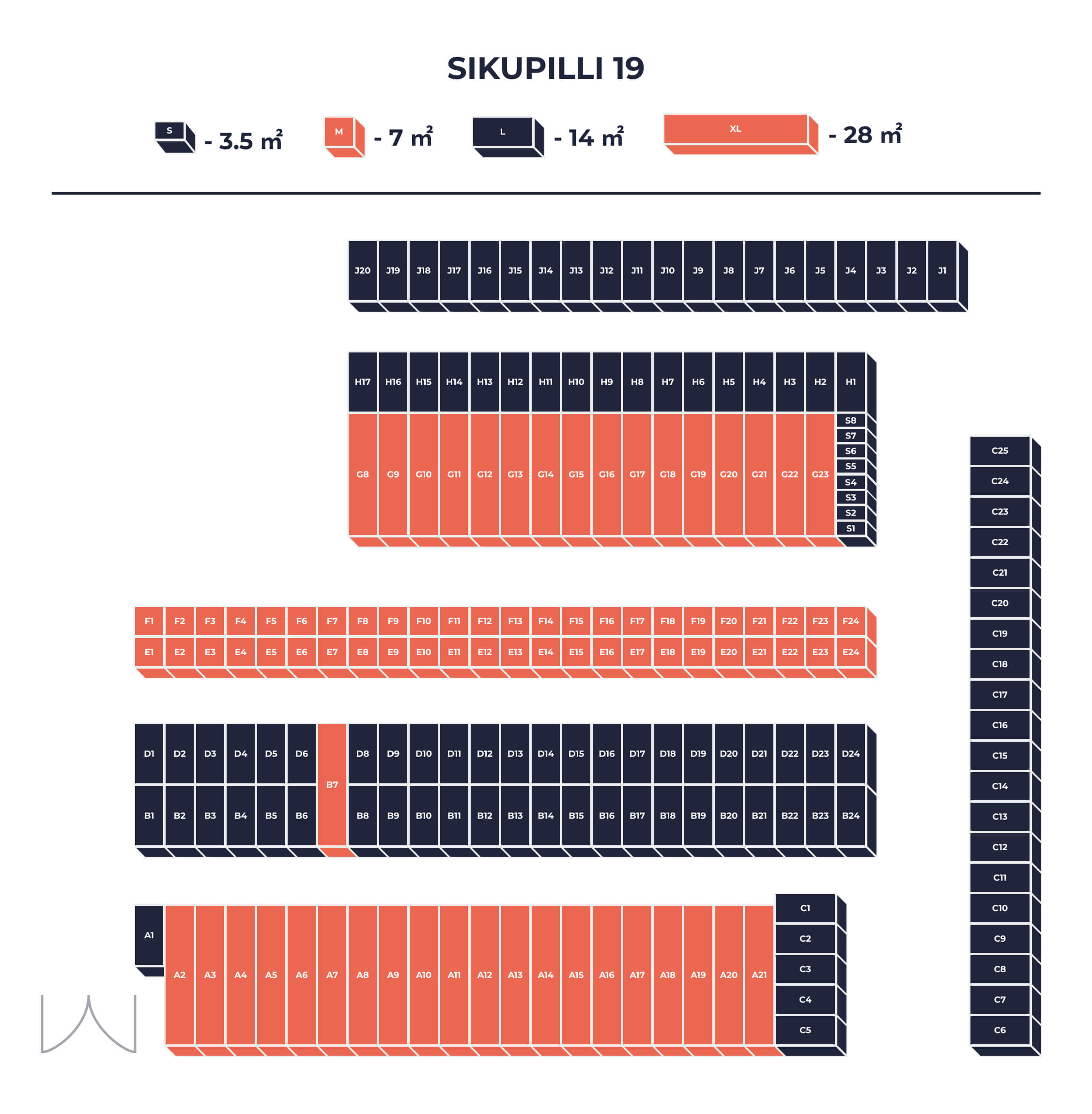 Sikupilli 19 laoplaan